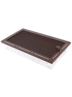 Ventilation grate TREND 16x32cm with venetian blind glittery brown