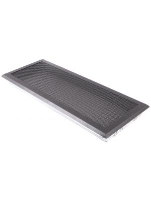 Ventilation grate 16x45cm graphite