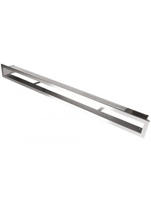 Open ventilation bar 100x6cm stainless steel (inox)