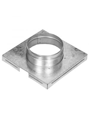 Reducing part for ventilation grate 16x16cm 100mm