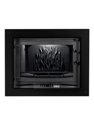Decorative frame black matt for UNIFLAM, INVICTA 700 series ref. R-UNI700-CZ